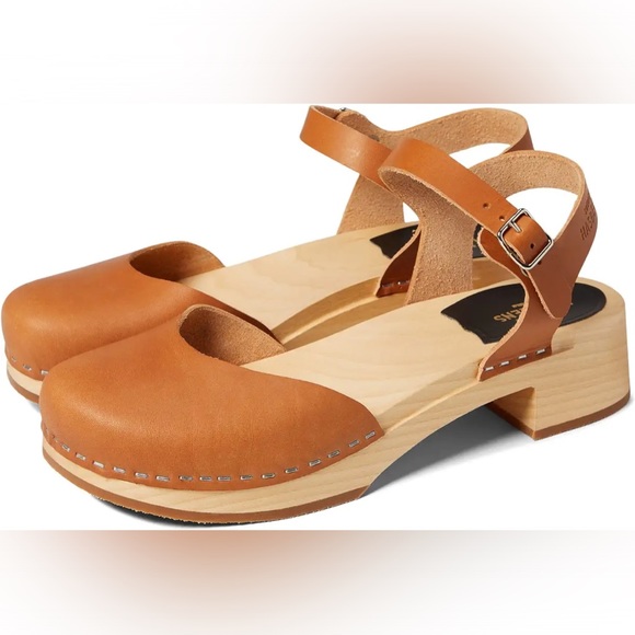 Swedish Hasbeens New Covered Women's Size 10/ 40 Nature - Picture 4 of 8